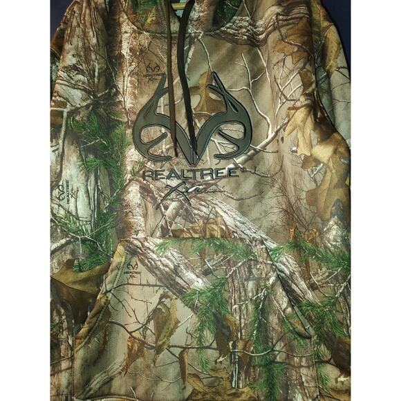 REALTREE Extra Camo Hunting Shirt NO SIZE TAG measurements included Men's Shirt - Picture 11 of 12